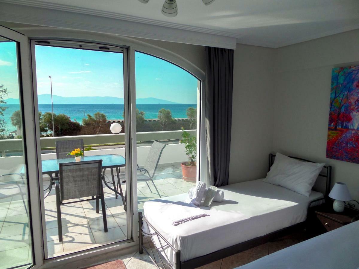 Kalamitsa Beach View Kavala Exteriör bild