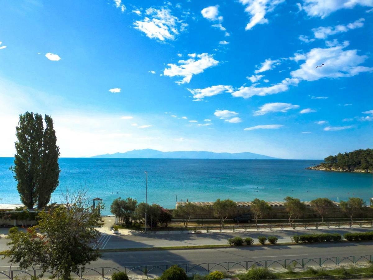 Kalamitsa Beach View Kavala Exteriör bild